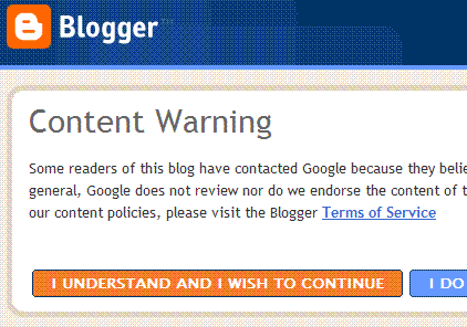 My job is to be a warning to others...